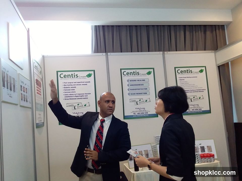 Centis Cream Exhibition Booth