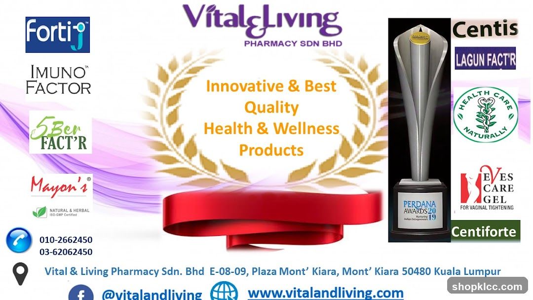 Vital & Living Pharmacy Advertisement