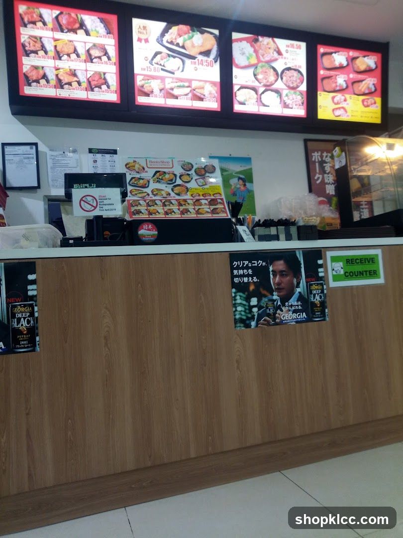 Restaurant Interior Counter View