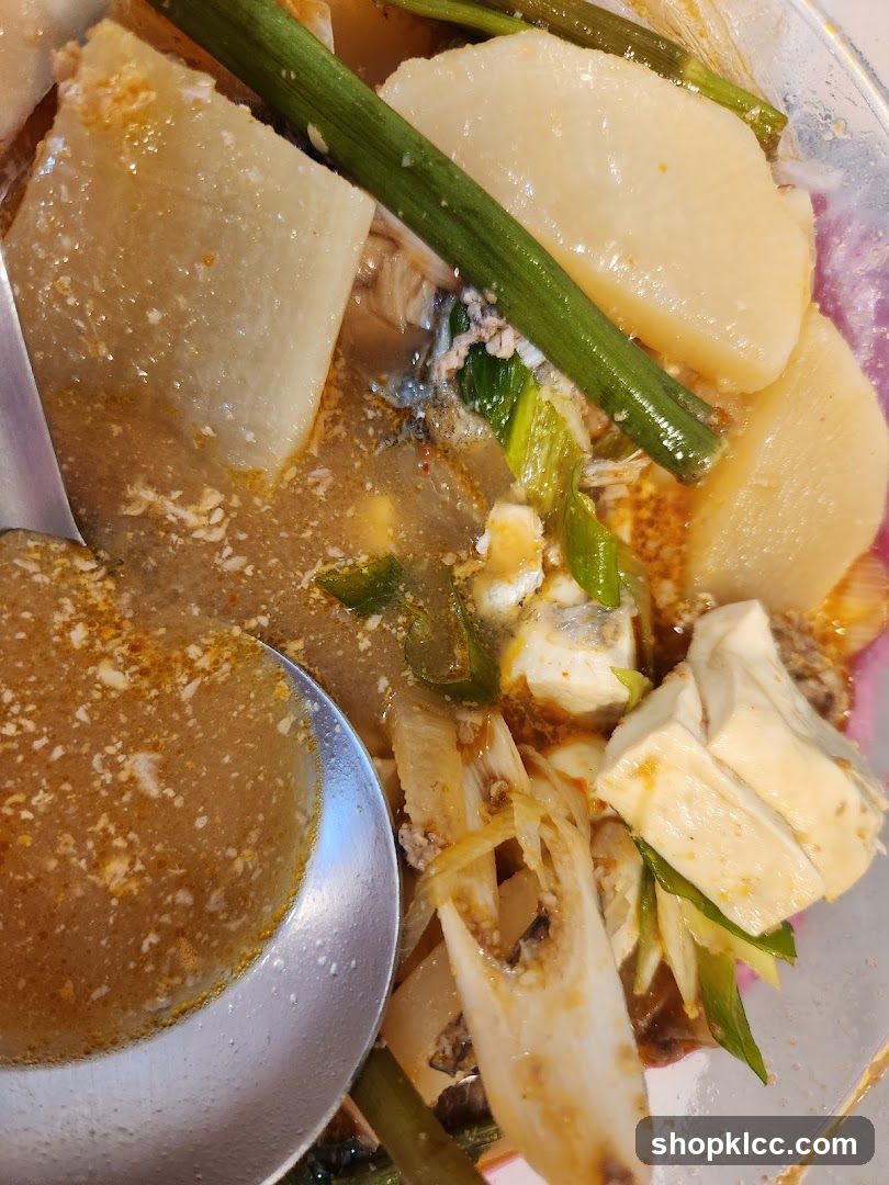 Spicy Fish Soup with Tofu and Vegetables