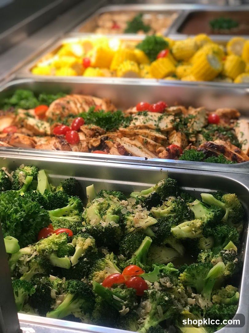 Buffet Food Display
