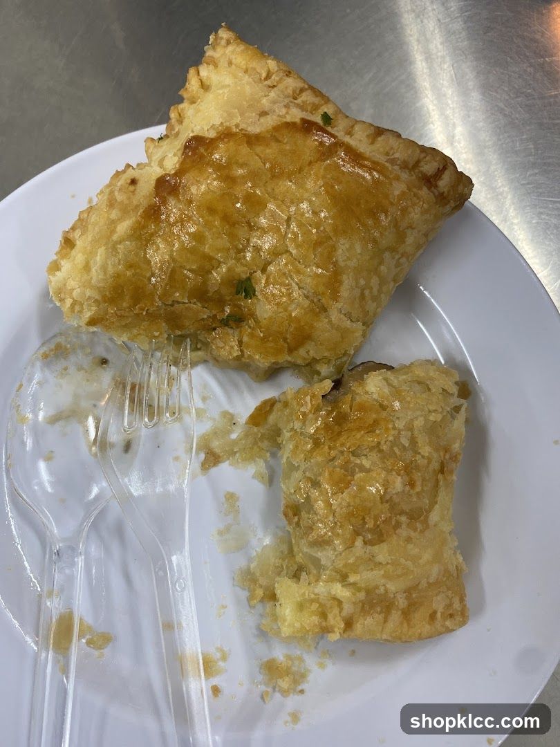 Pies on a plate