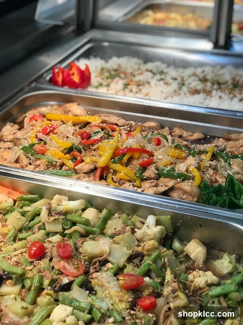 Buffet Food Display
