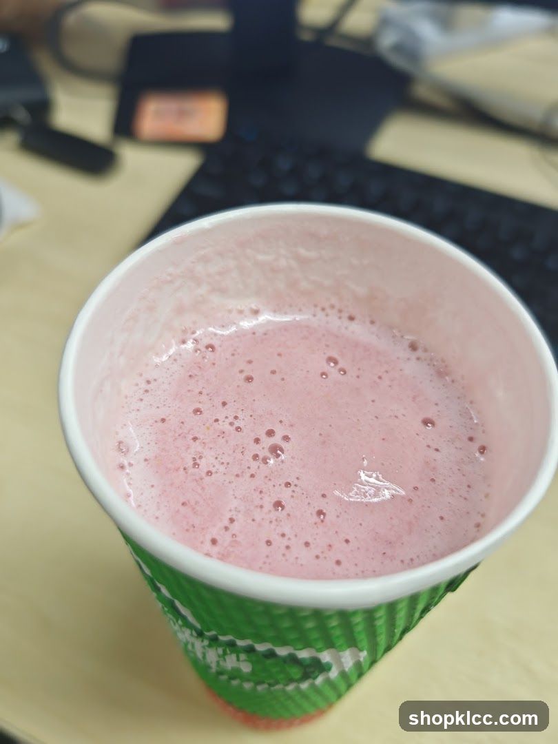 Pink Drink in a Cup