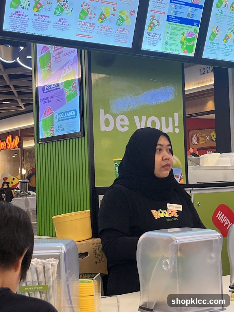 Boost Juice Bar Counter