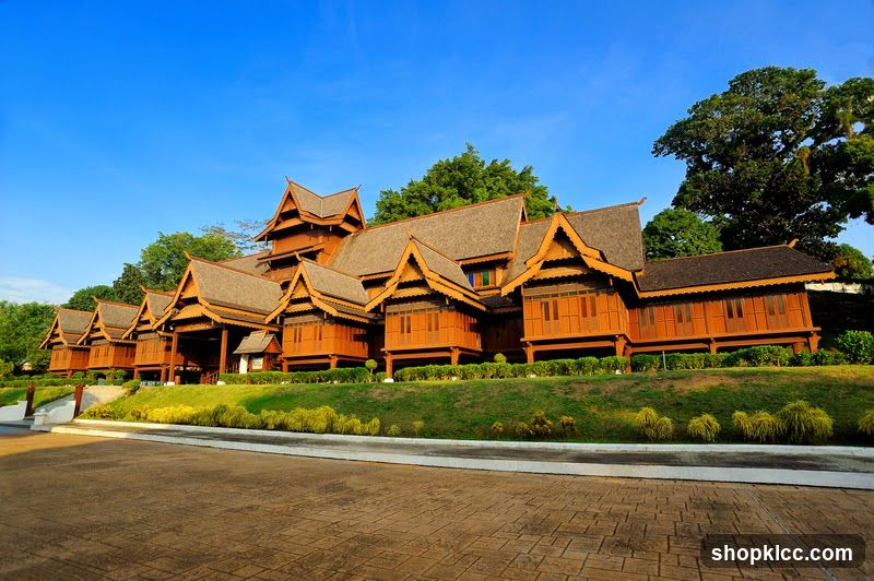 Traditional Wooden Building Complex