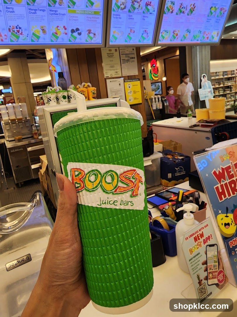 Boost Juice Cup