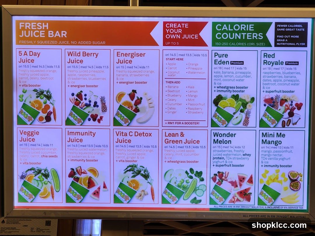 FRESH JUICE BAR