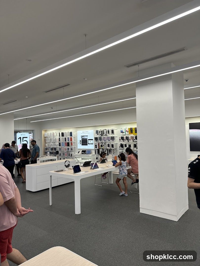 Electronics Store Interior