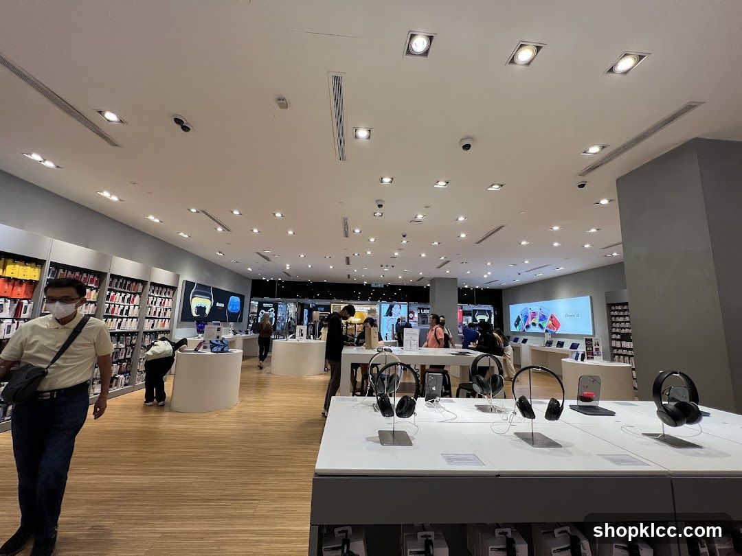 Electronics Store Interior