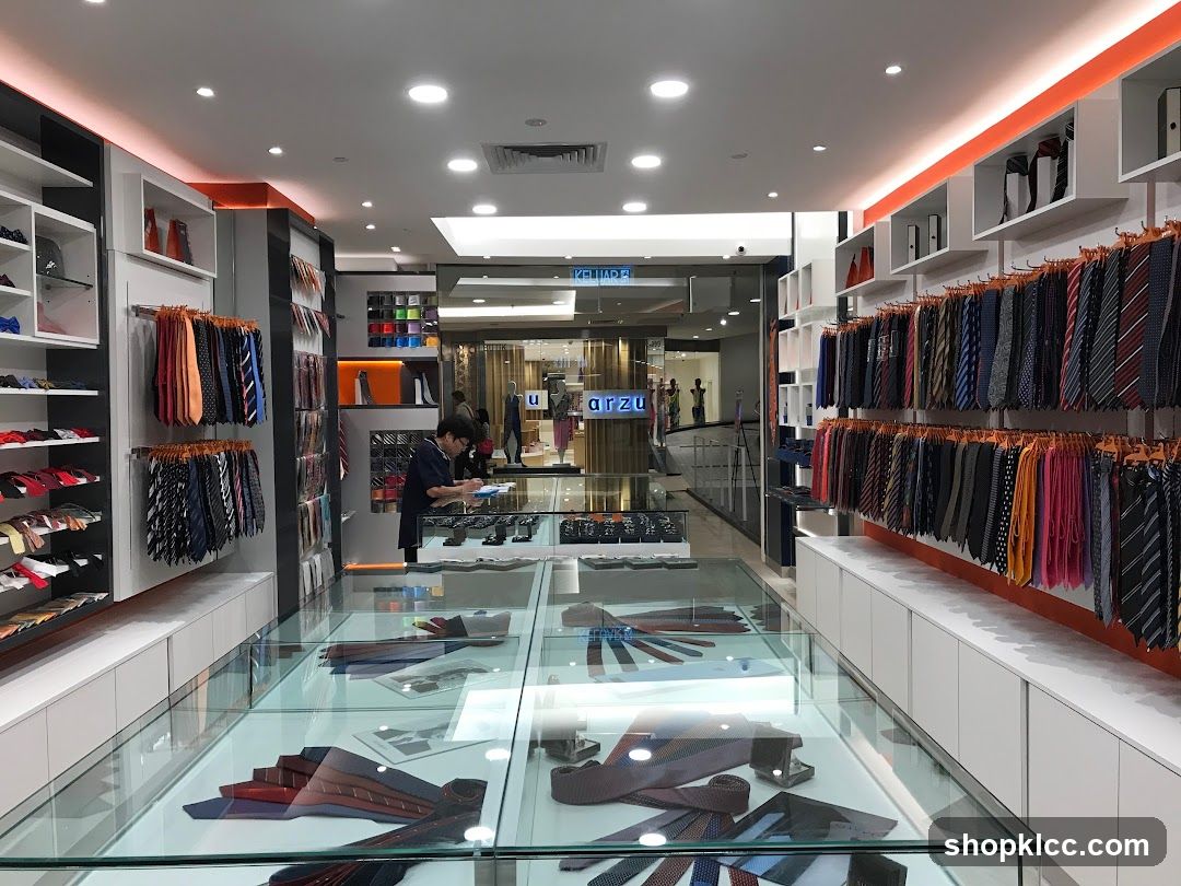 Tie Store Interior