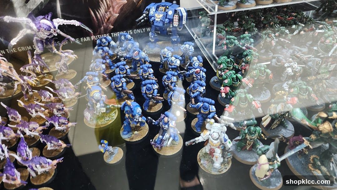 Warhammer Miniatures Display