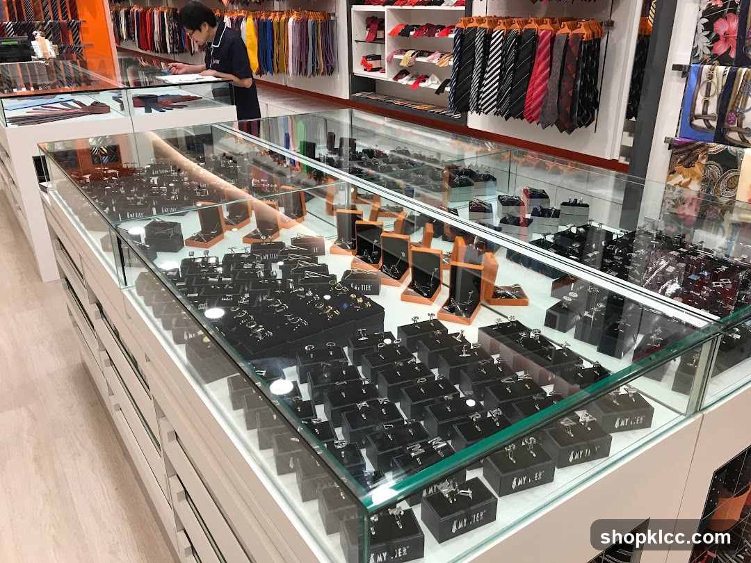Men's Accessories Display