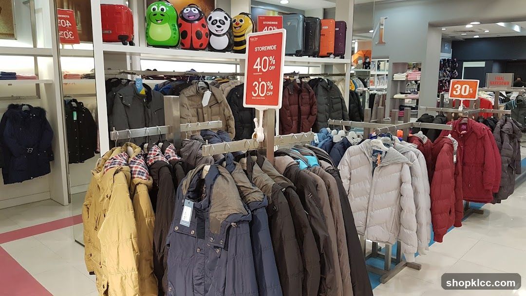 Winter Coats on Display