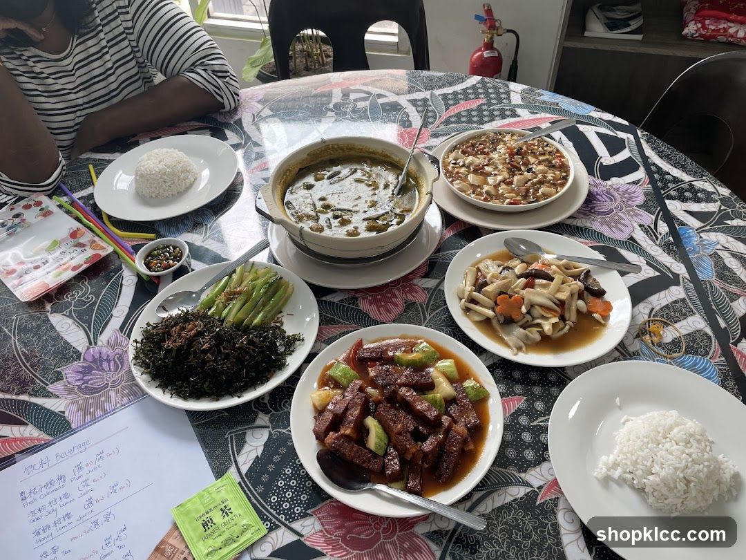 Table with Food and Drinks