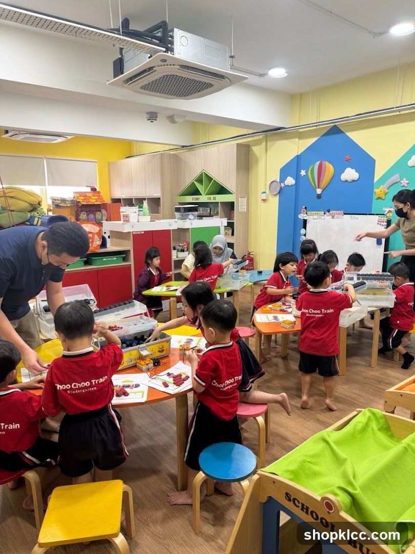 Children Engaged in a Classroom Activity