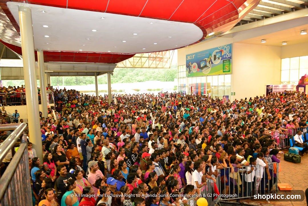 Crowd watching an event
