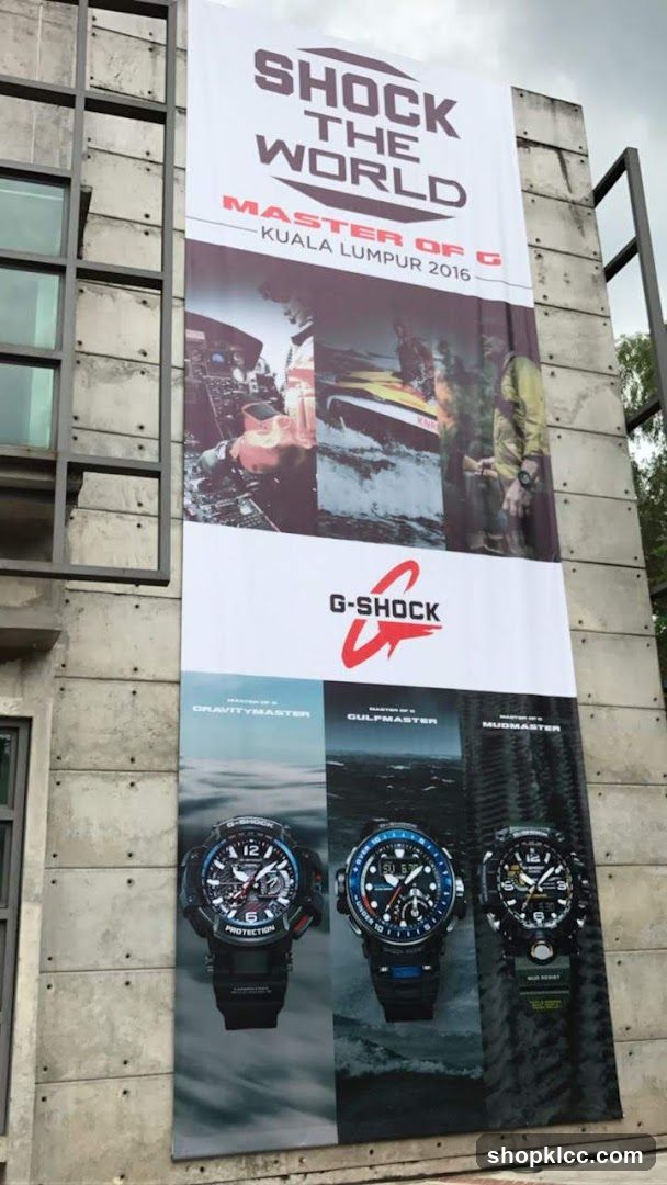 G-Shock Advertisement