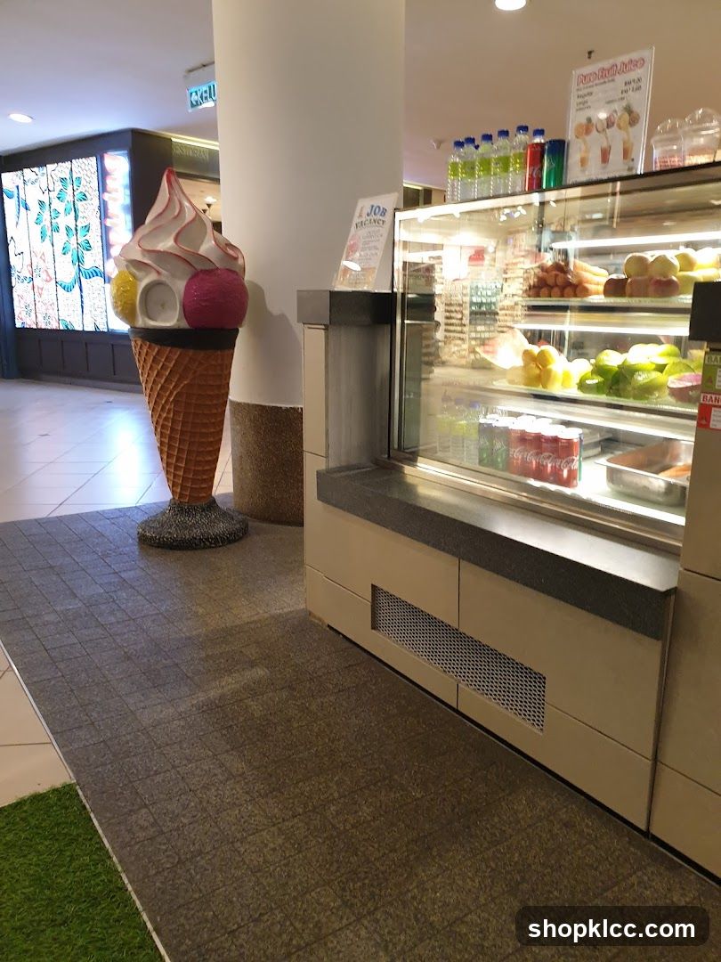 Ice Cream and Juice Stand