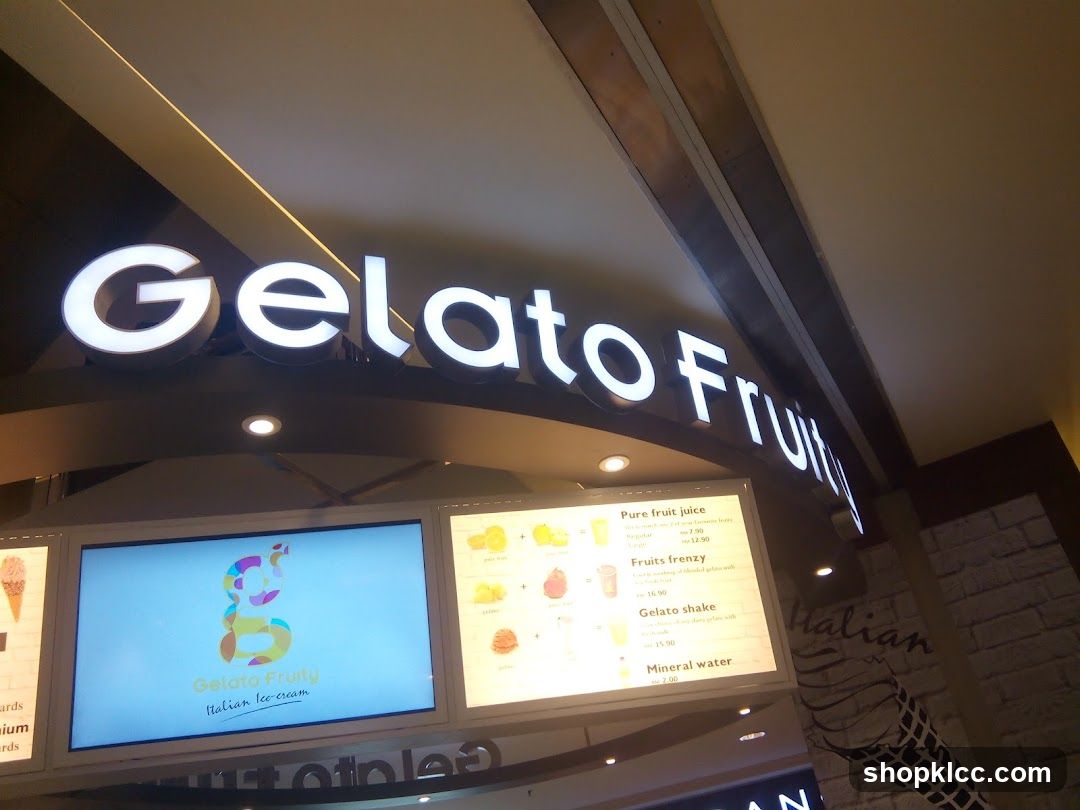 Gelato Fruity Storefront