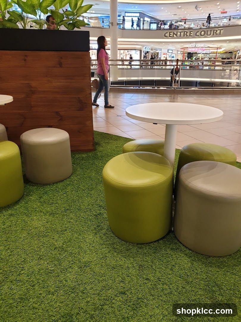 Mall Seating Area
