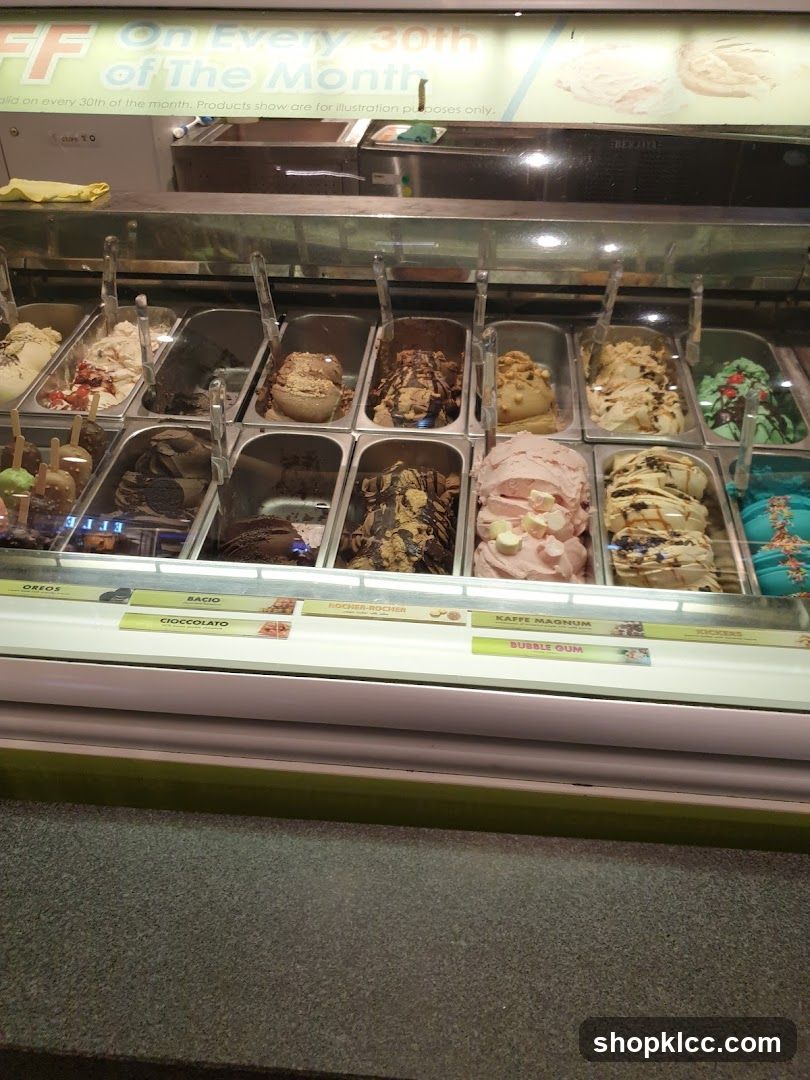 Ice Cream Display