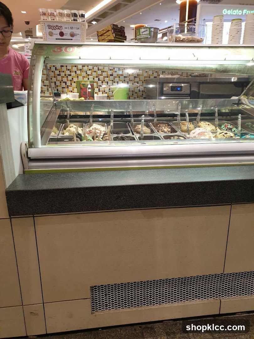 Gelato Display