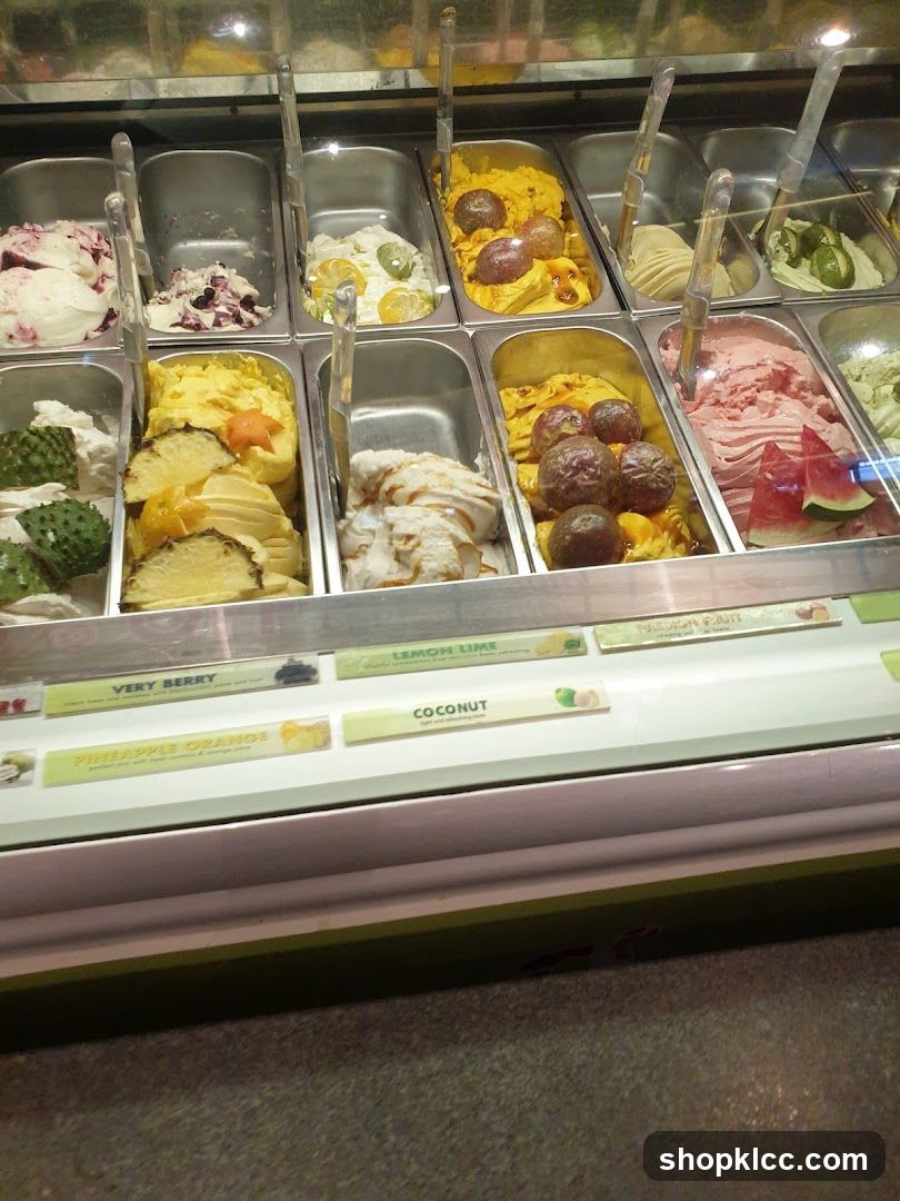 Ice Cream Display
