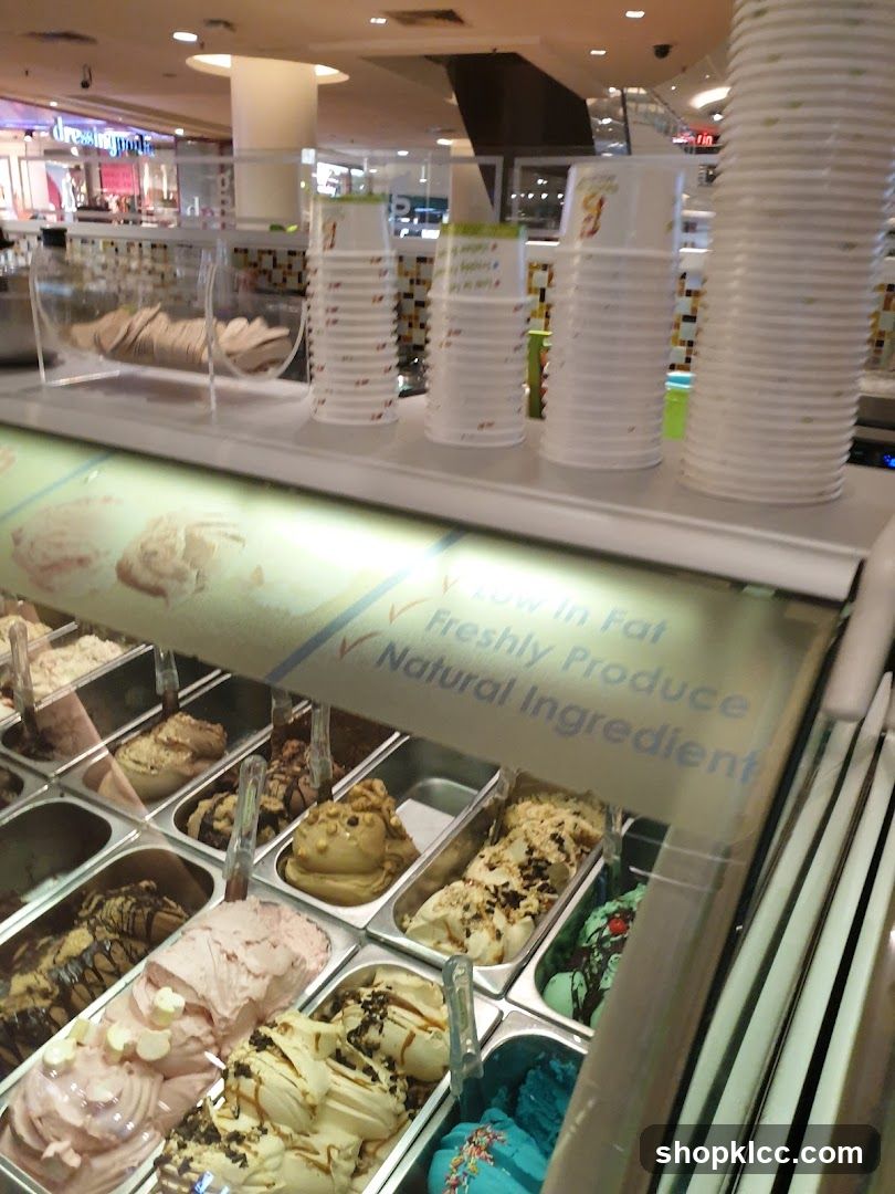 Ice Cream Display
