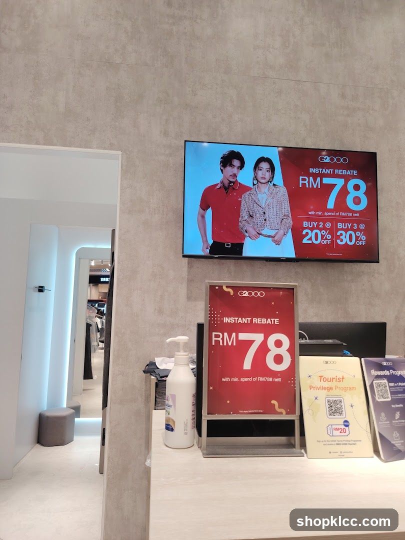 G2000 Promotion Display