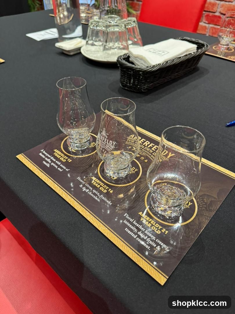 Whiskey Tasting Flight