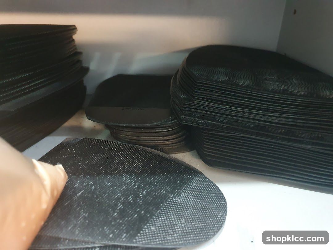 Stacks of Shoe Soles