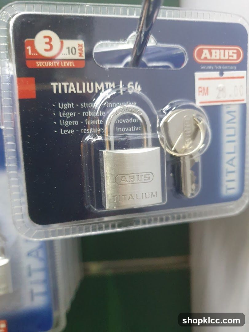 ABUS TITALIUM Padlock