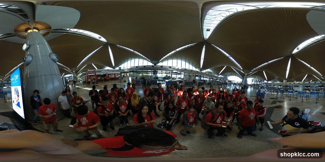 Airport Check-in Area