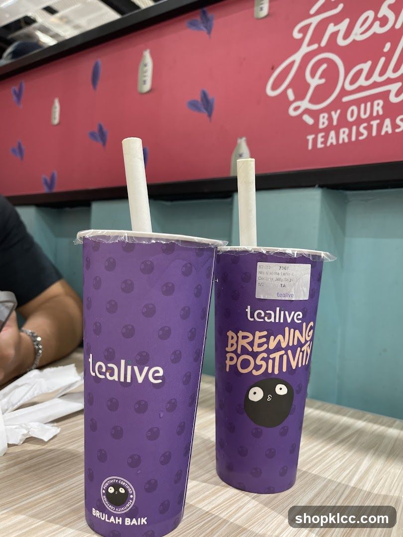 Tealive Drinks