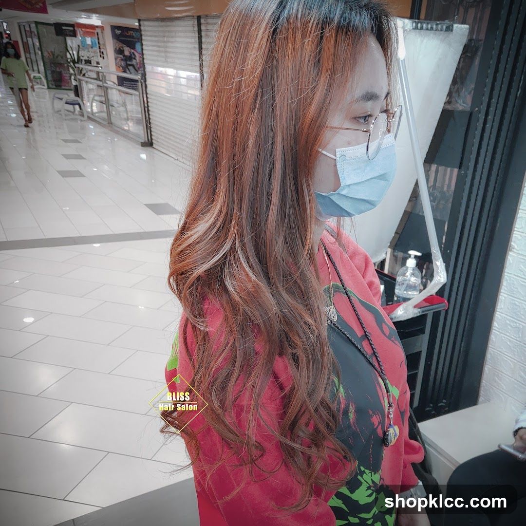 Woman with styled hair