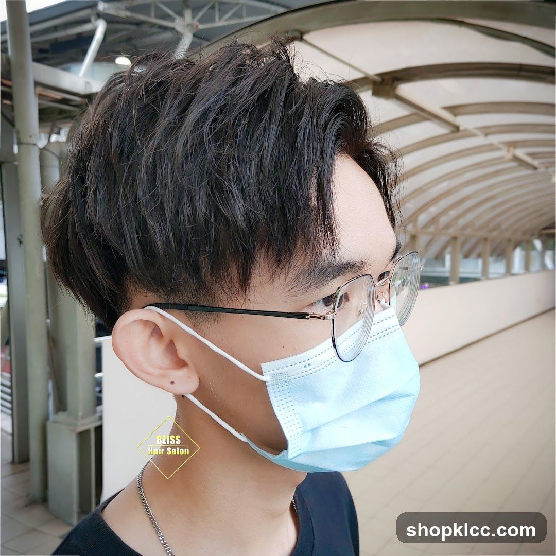 Man with Mask and Glasses