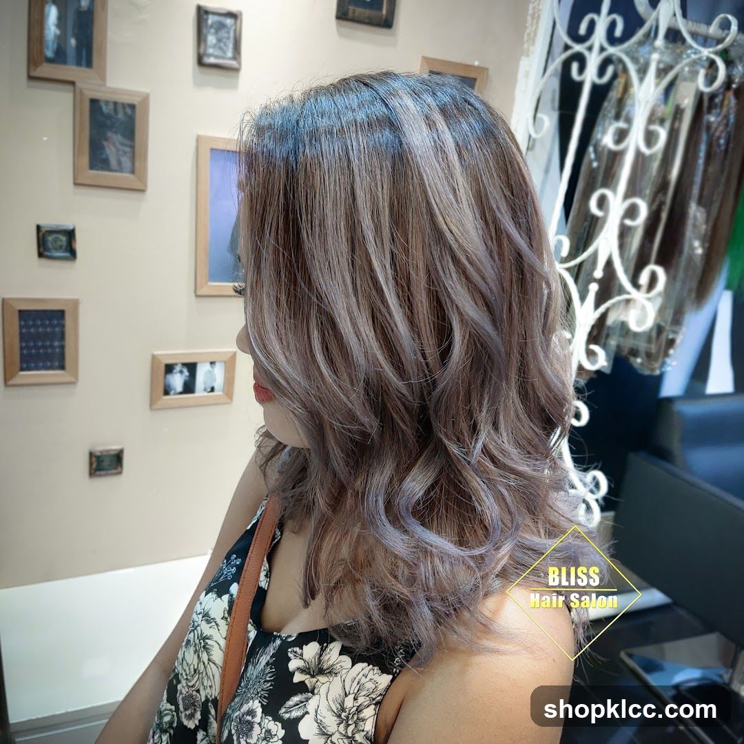 Woman with styled hair