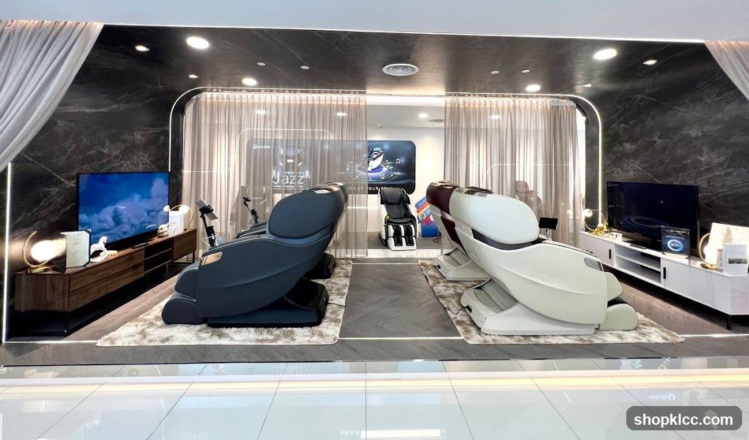 Massage Chairs Display