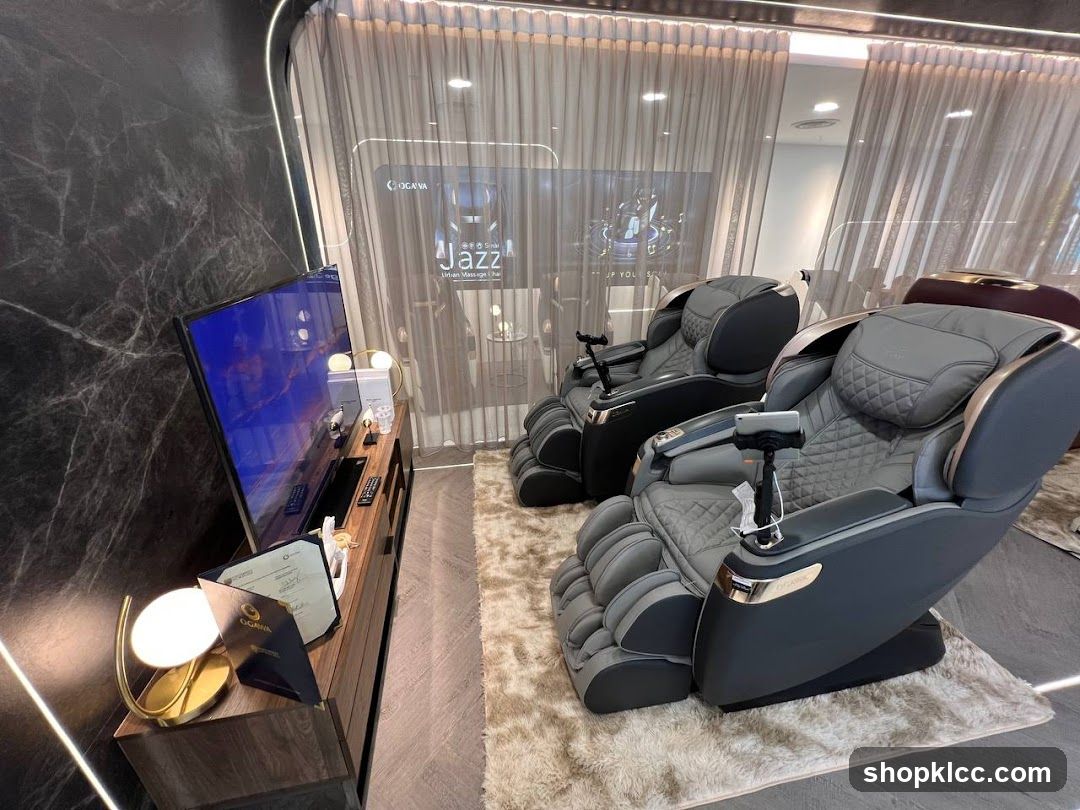 Massage Chairs Display