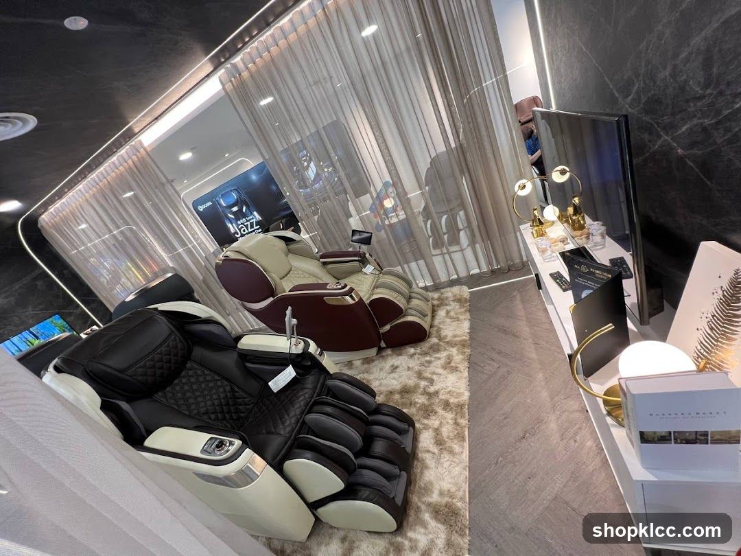 Massage Chairs Display