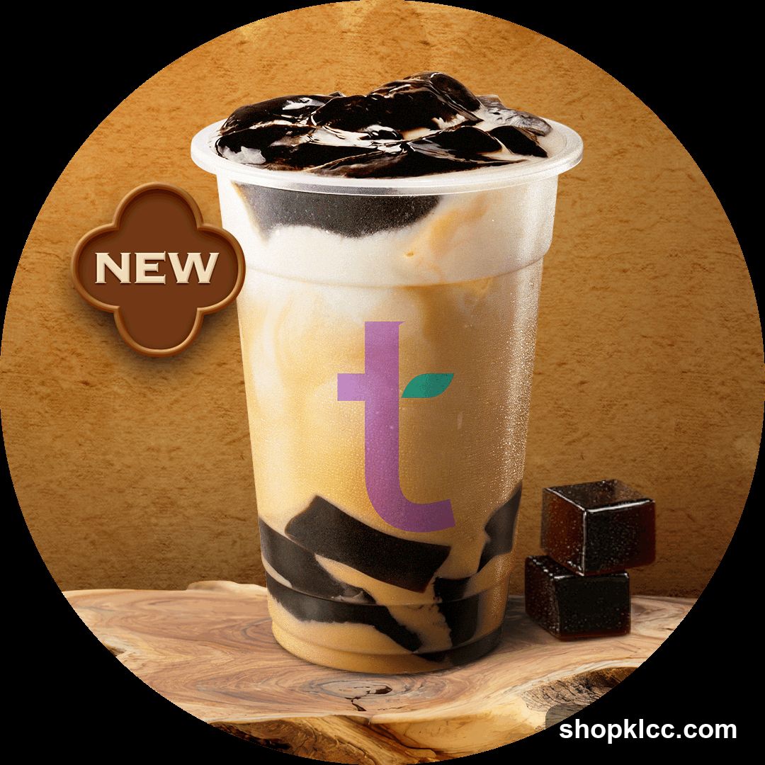 New Drink with Grass Jelly