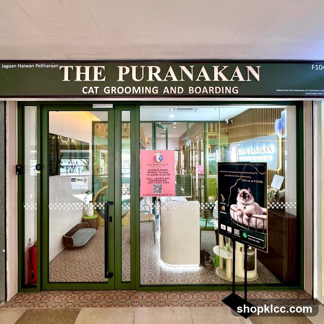 The Puranakan Cat Grooming & Boarding