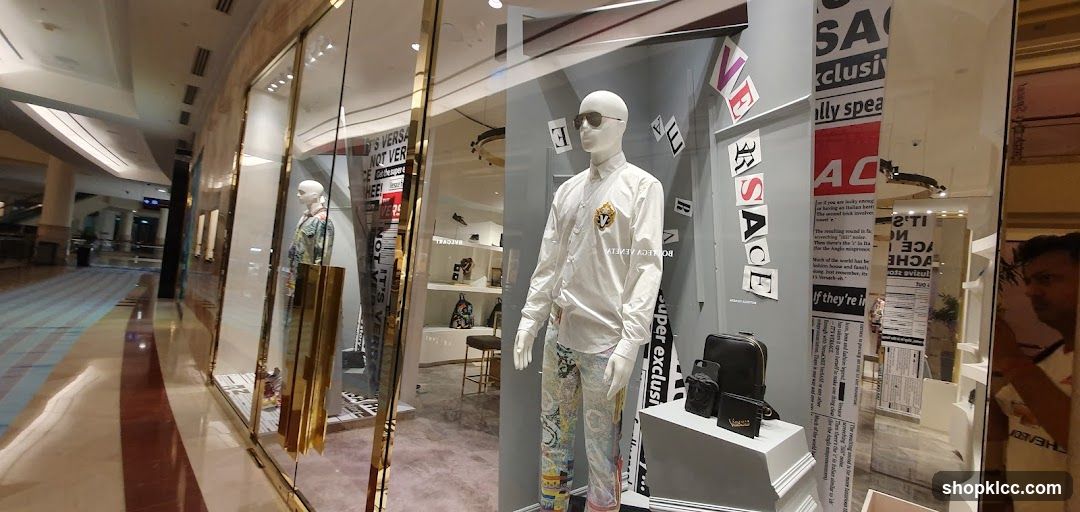Versace Store Window Display