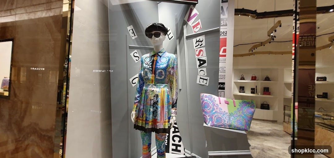Versace Store Window Display