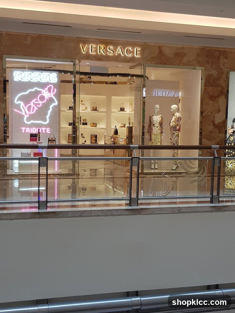 Versace Storefront