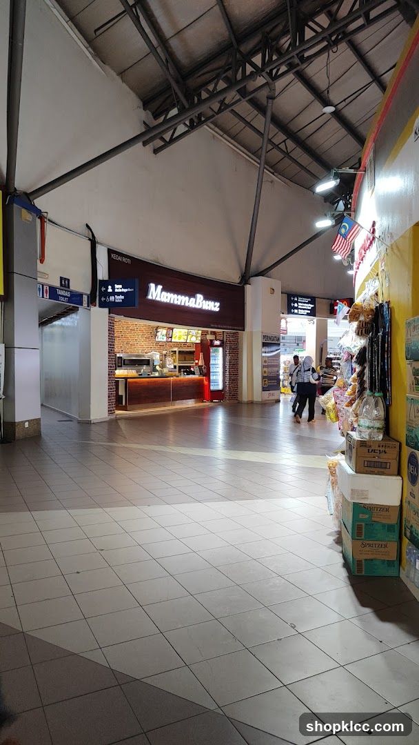 Interior of a shopping complex