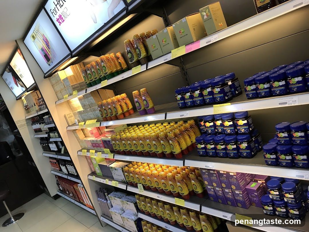 Health and Beauty Products on Shelves