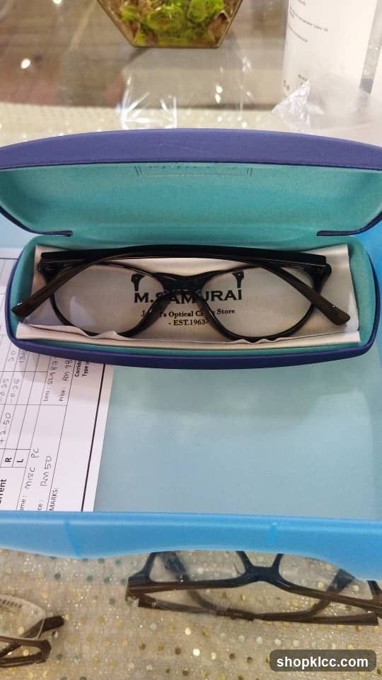 Eyeglasses in Case