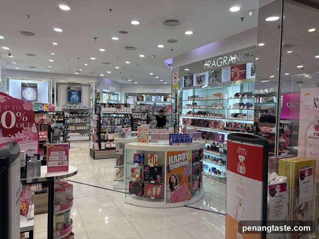 Cosmetics and Fragrance Store Interior